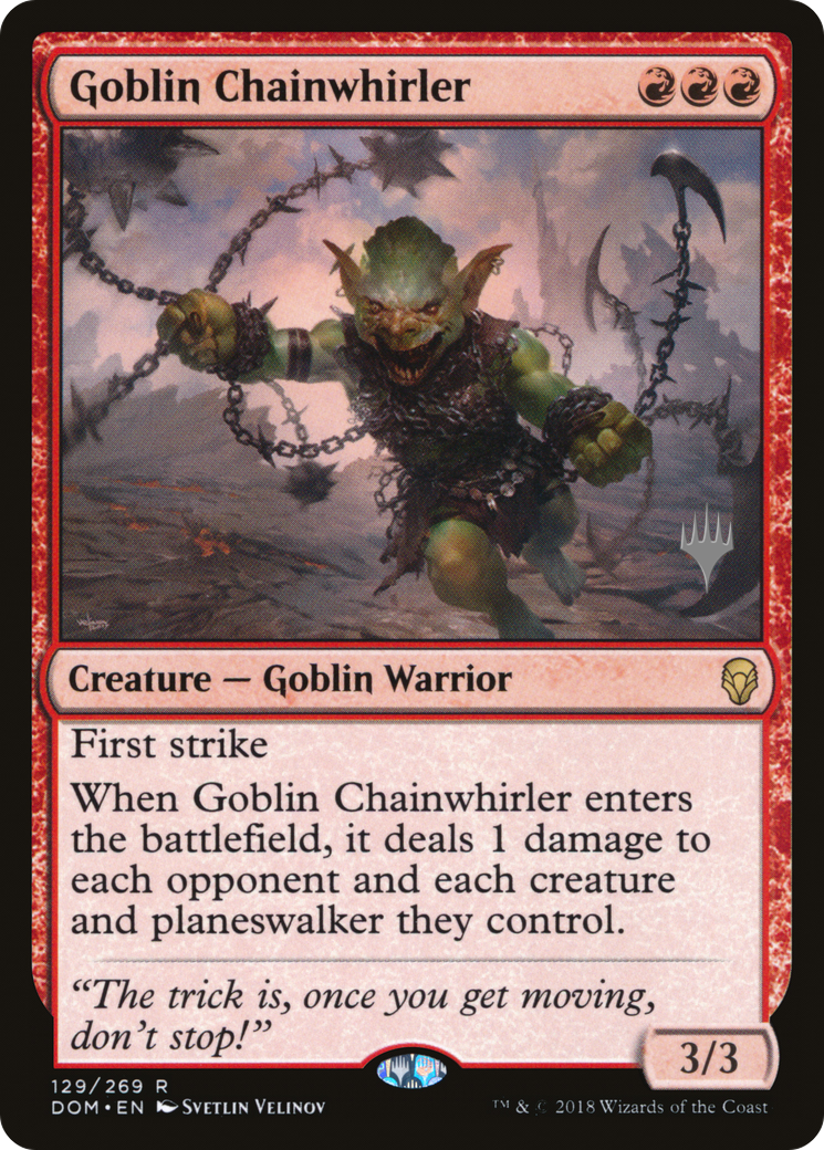 Goblin Chainwhirler Card Image