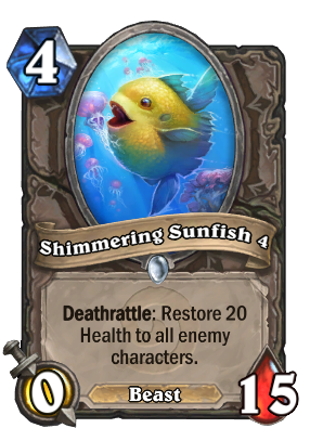 Shimmering Sunfish 4 Card Image