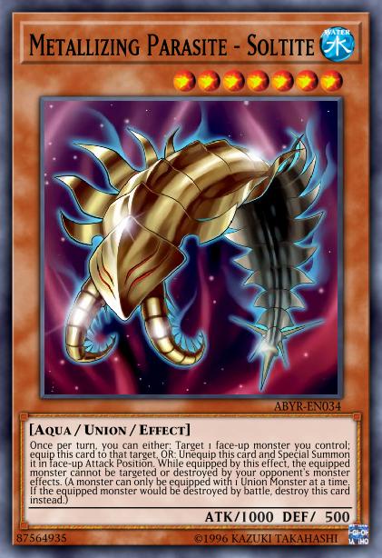 Metallizing Parasite - Soltite Card Image