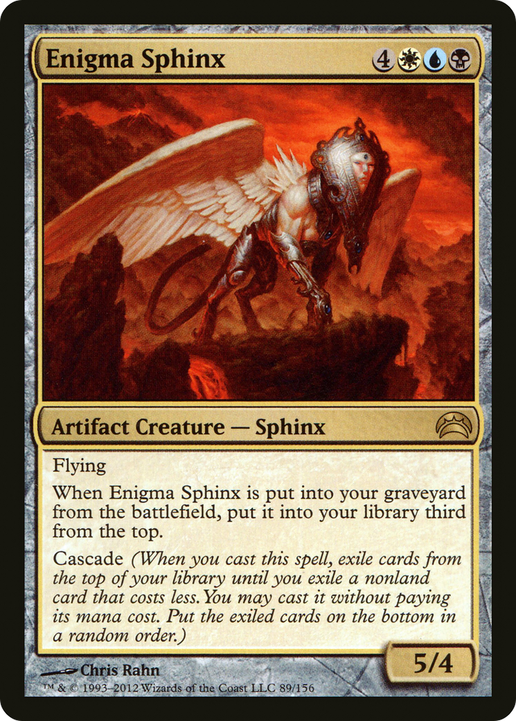 Enigma Sphinx Card Image