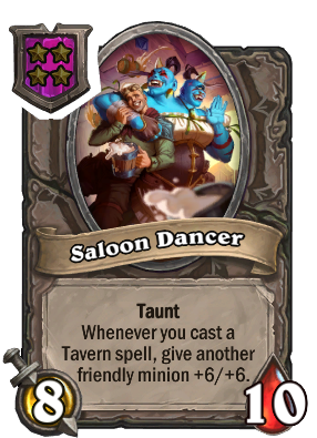 Saloon Dancer Card Image