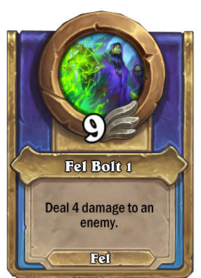 Fel Bolt 1 Card Image