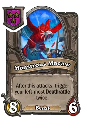 Monstrous Macaw Card Image