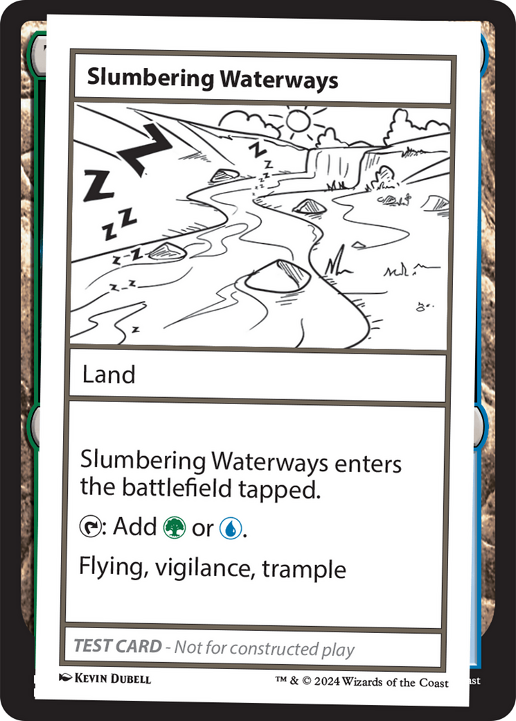 Slumbering Waterways Card Image