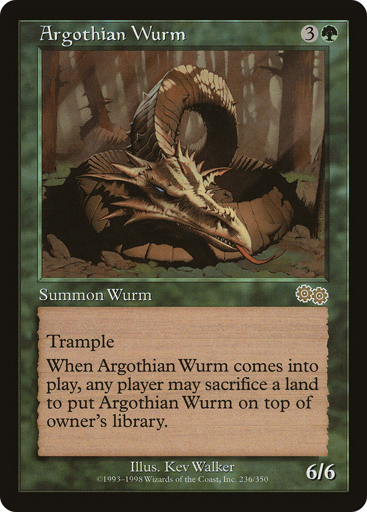 Argothian Wurm Card Image