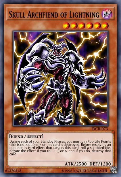 Skull Archfiend of Lightning Card Image