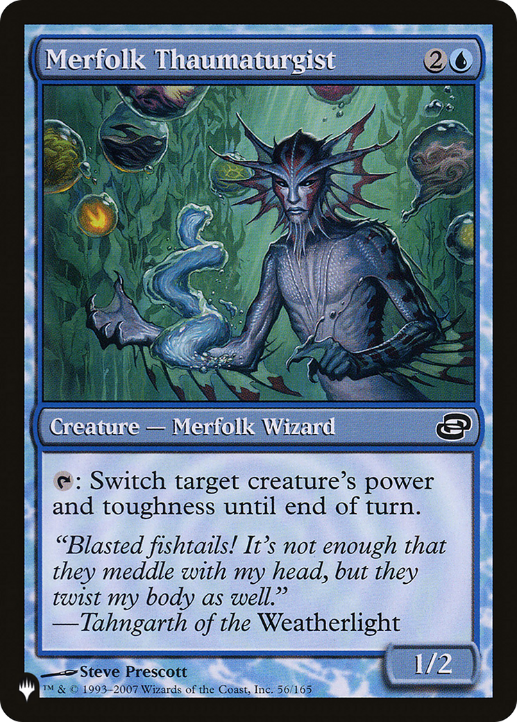 Merfolk Thaumaturgist Card Image