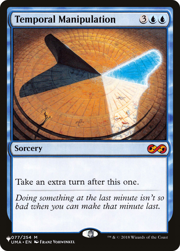 Temporal Manipulation Card Image