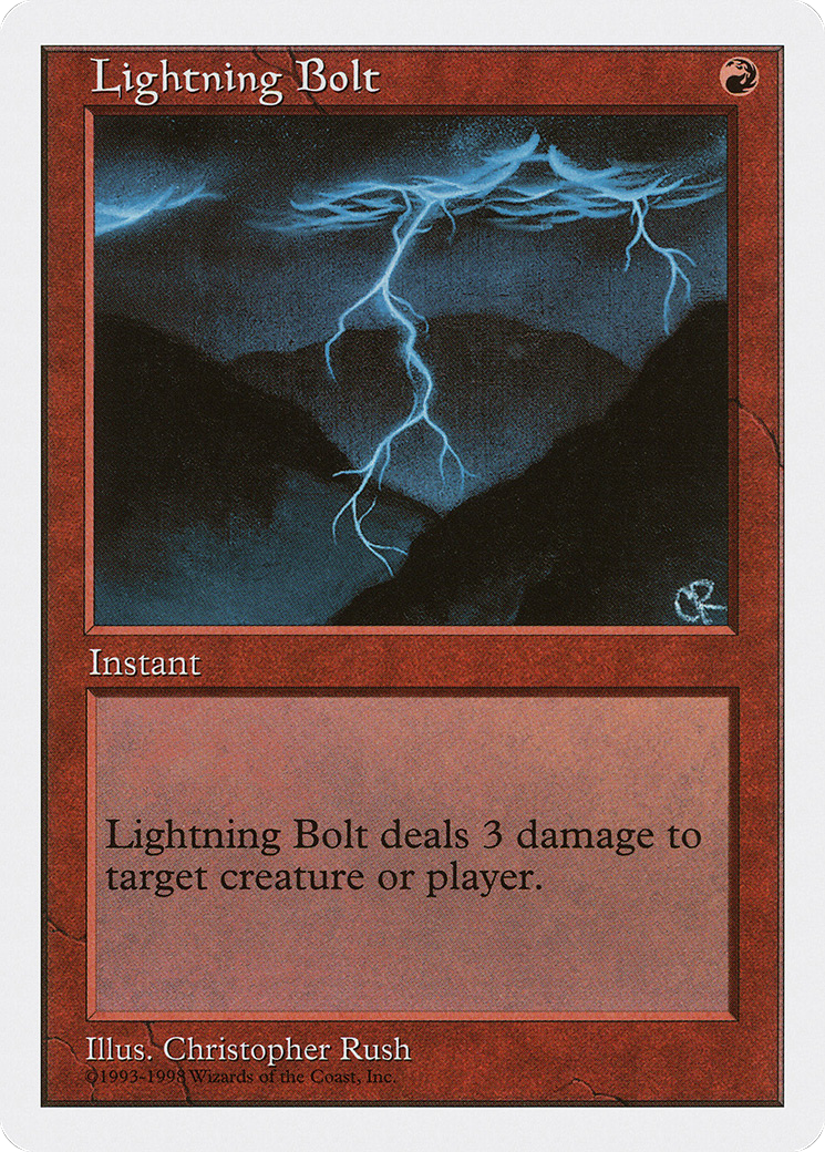 Lightning Bolt Card Image