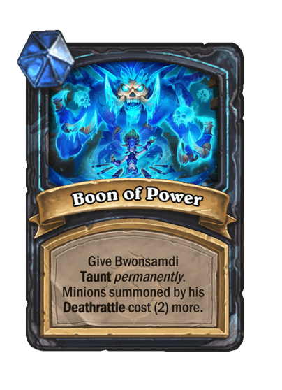 Boon of Power Card Image
