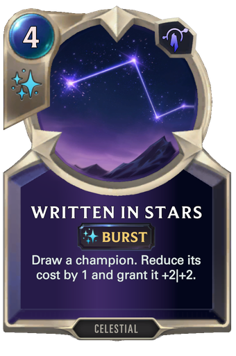 Written in Stars Card Image