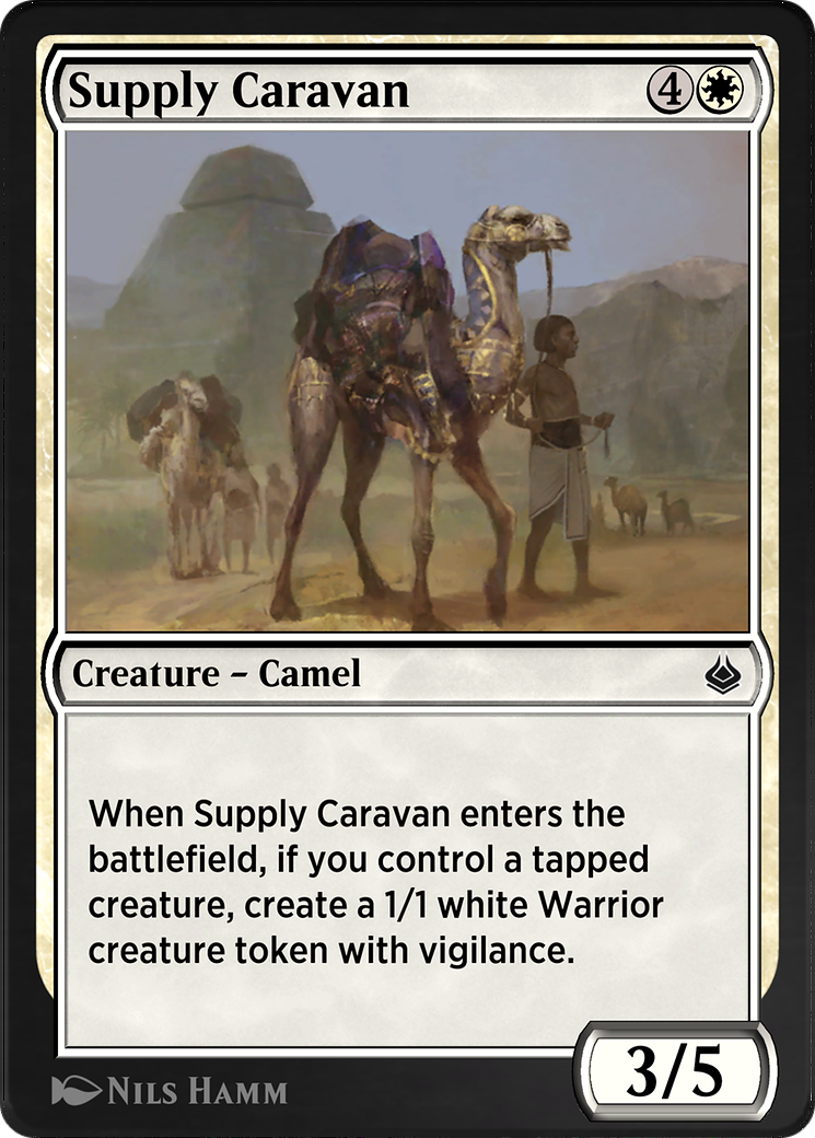 Supply Caravan Card Image