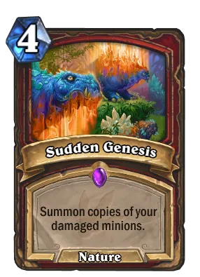Sudden Genesis Card Image
