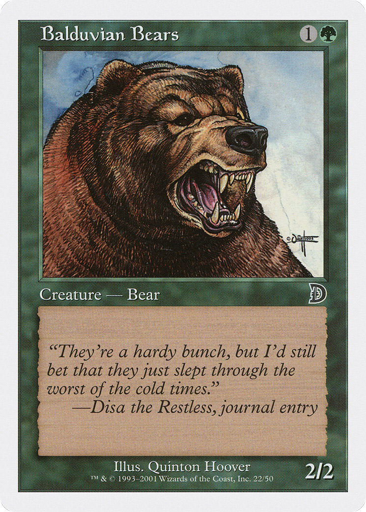 Balduvian Bears Card Image