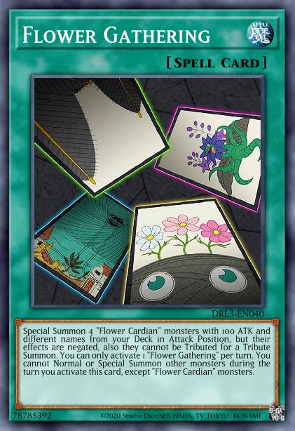 Flower Gathering Card Image