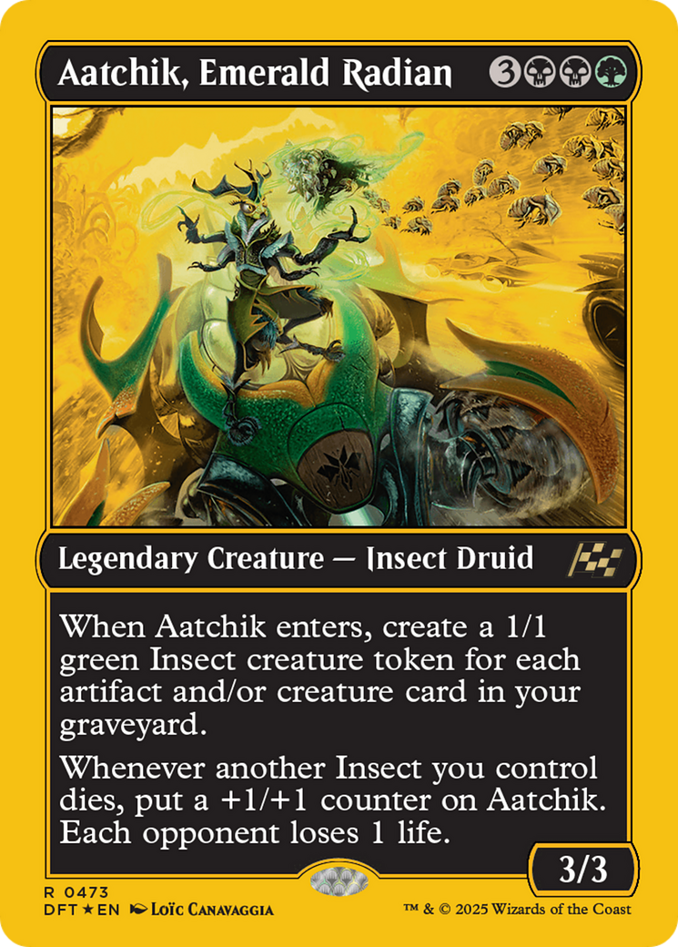 Aatchik, Emerald Radian Card Image
