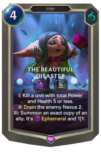 The Beautiful Disaster Card Image