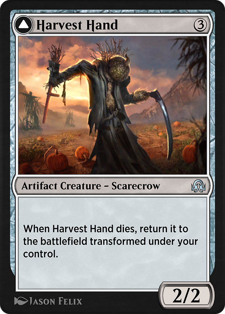 Harvest Hand // Scrounged Scythe Card Image