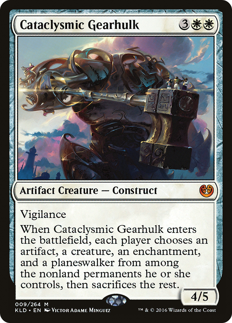 Cataclysmic Gearhulk Card Image
