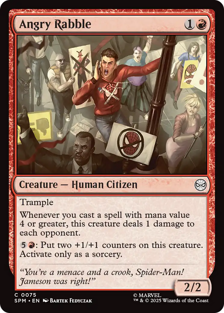 Angry Rabble Card Image