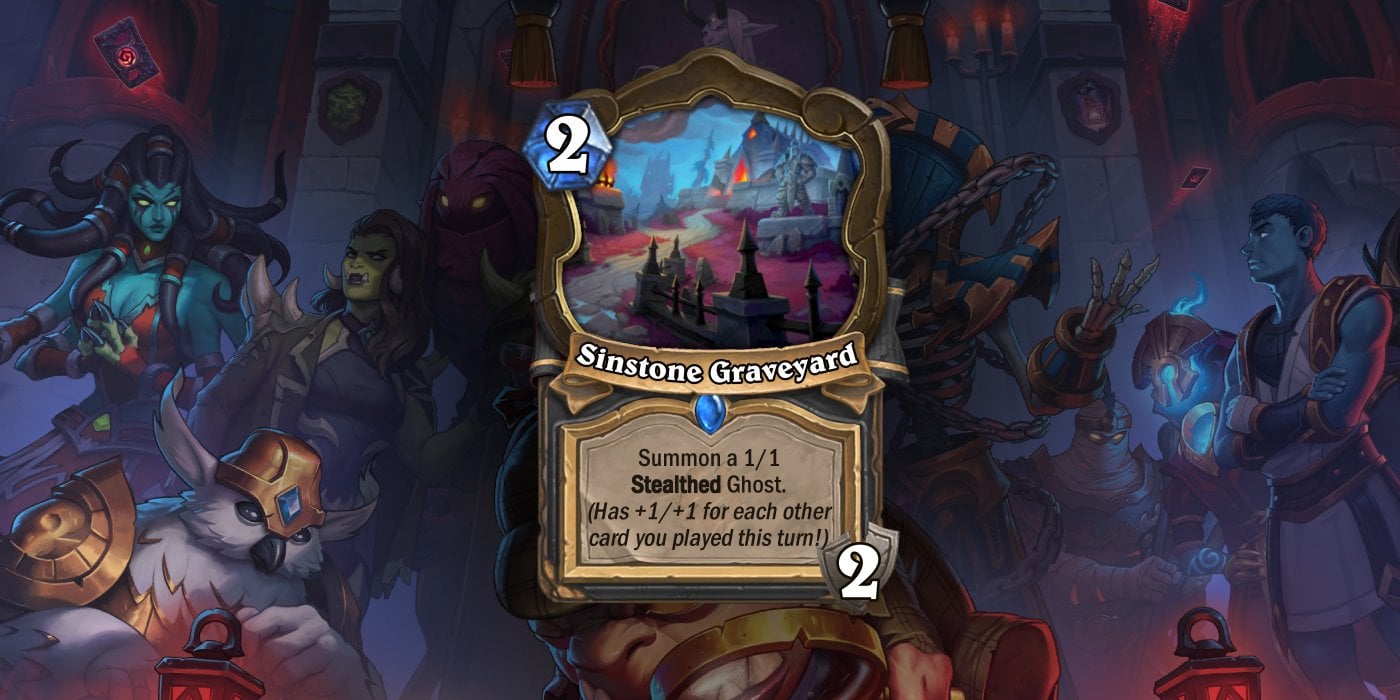 Today's Castle Nathria Card Reveal is Sinstone Graveyard, a New Rogue Location Card (Updated)