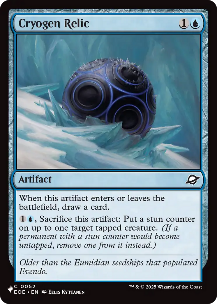 Cryogen Relic Card Image