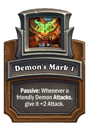 Demon's Mark 1 Card Image