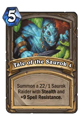 Tale of the Saurok 4 Card Image