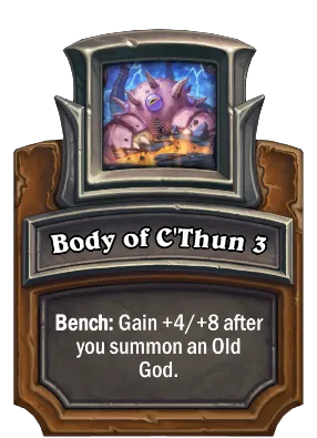 Body of C'Thun 3 Card Image