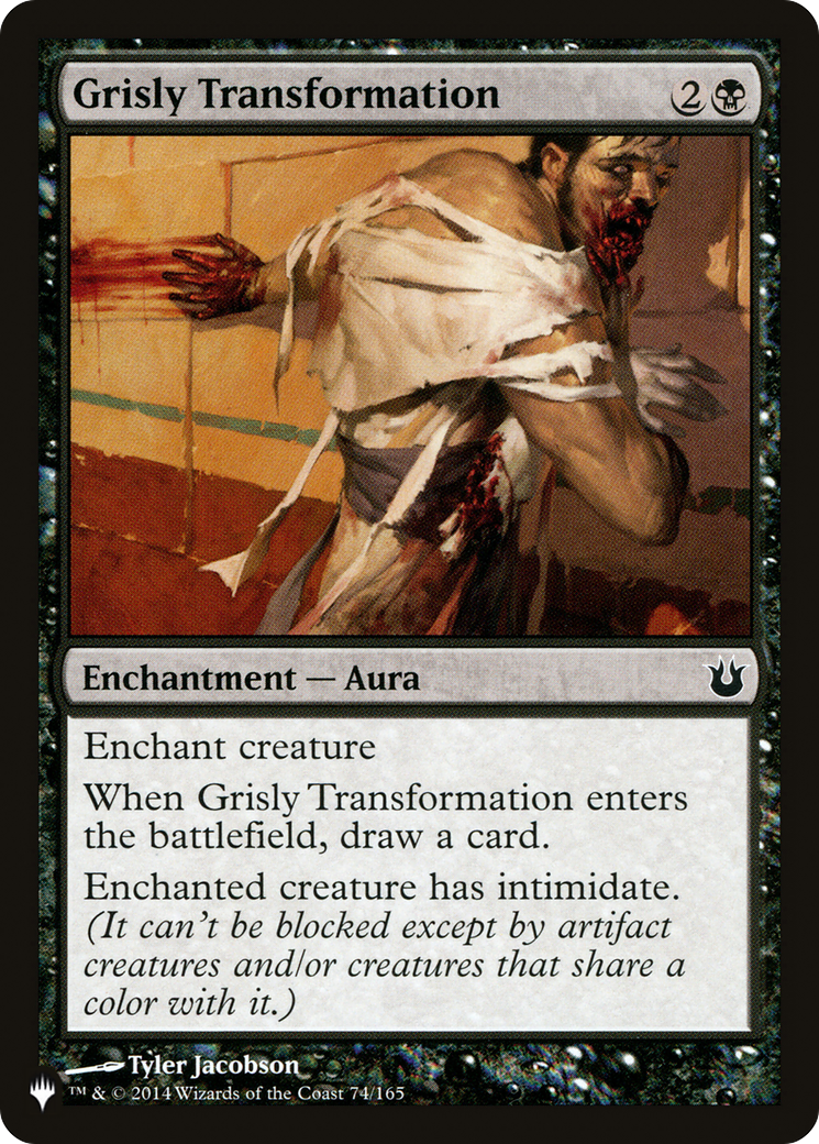 Grisly Transformation Card Image