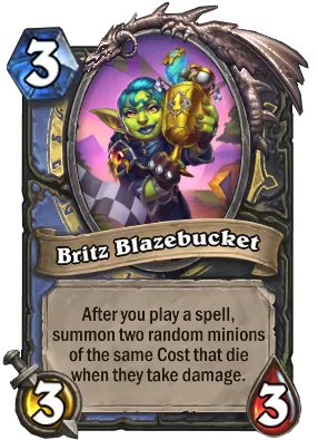 Britz Blazebucket Card Image