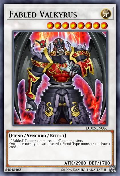 Fabled Valkyrus Card Image