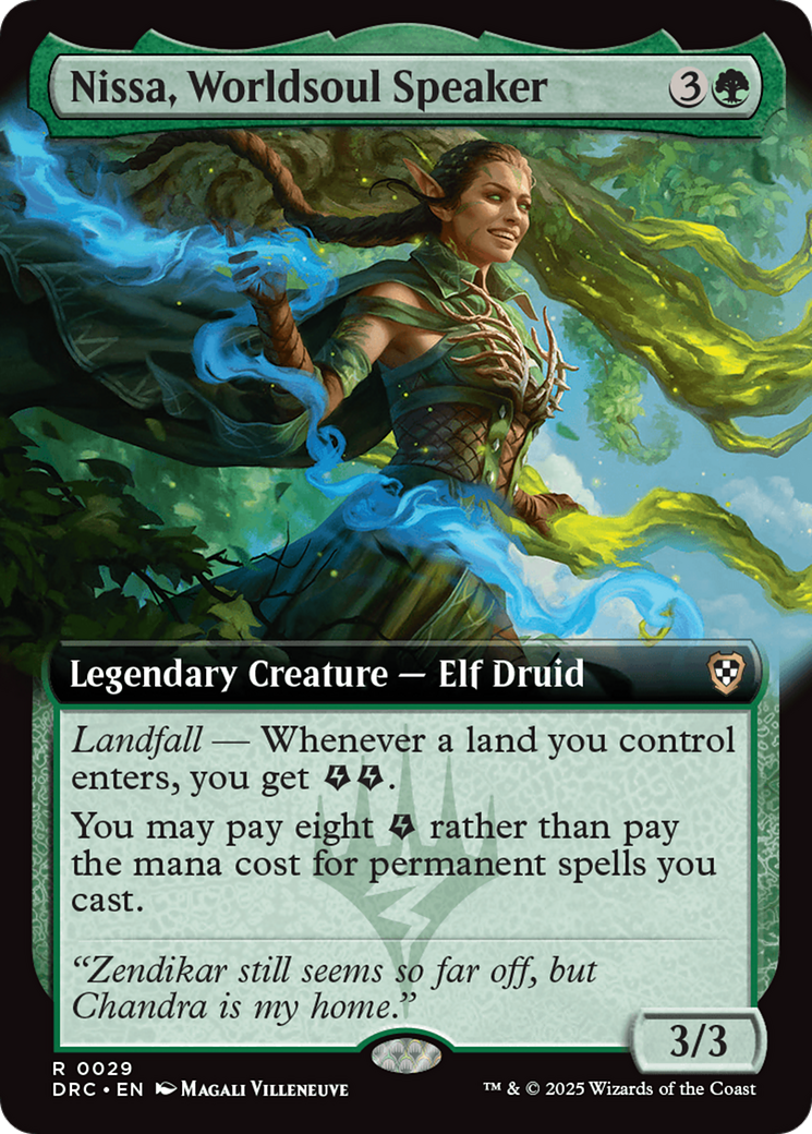Nissa, Worldsoul Speaker Card Image