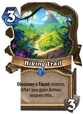 Hiking Trail Card Image