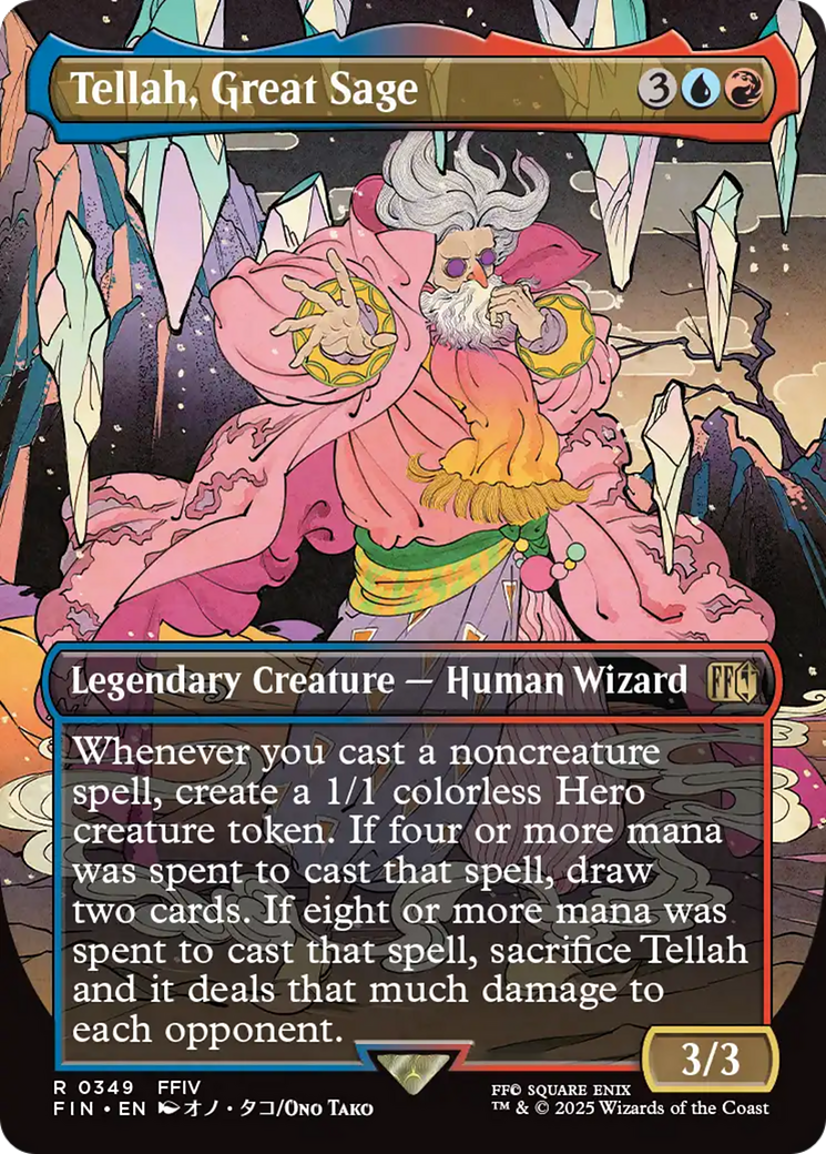 Tellah, Great Sage Card Image