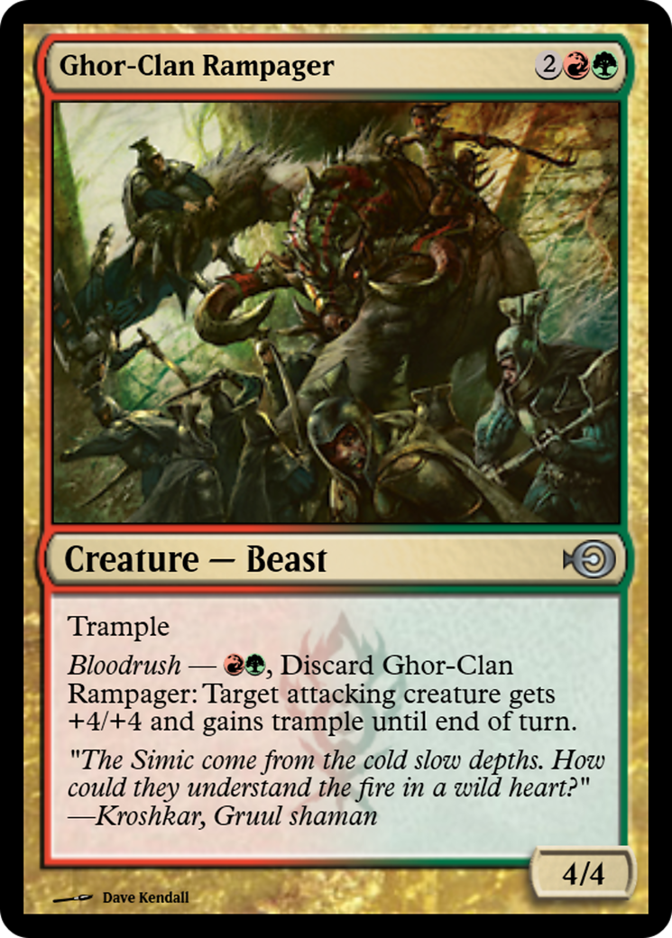 Ghor-Clan Rampager Card Image