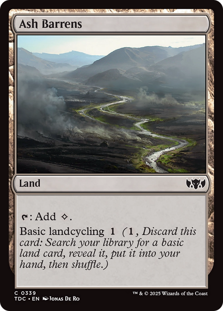Ash Barrens Card Image