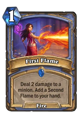 First Flame Card Image