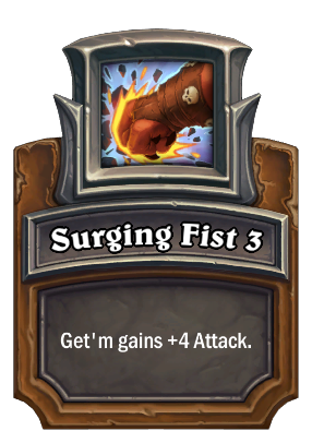 Surging Fist 3 Card Image