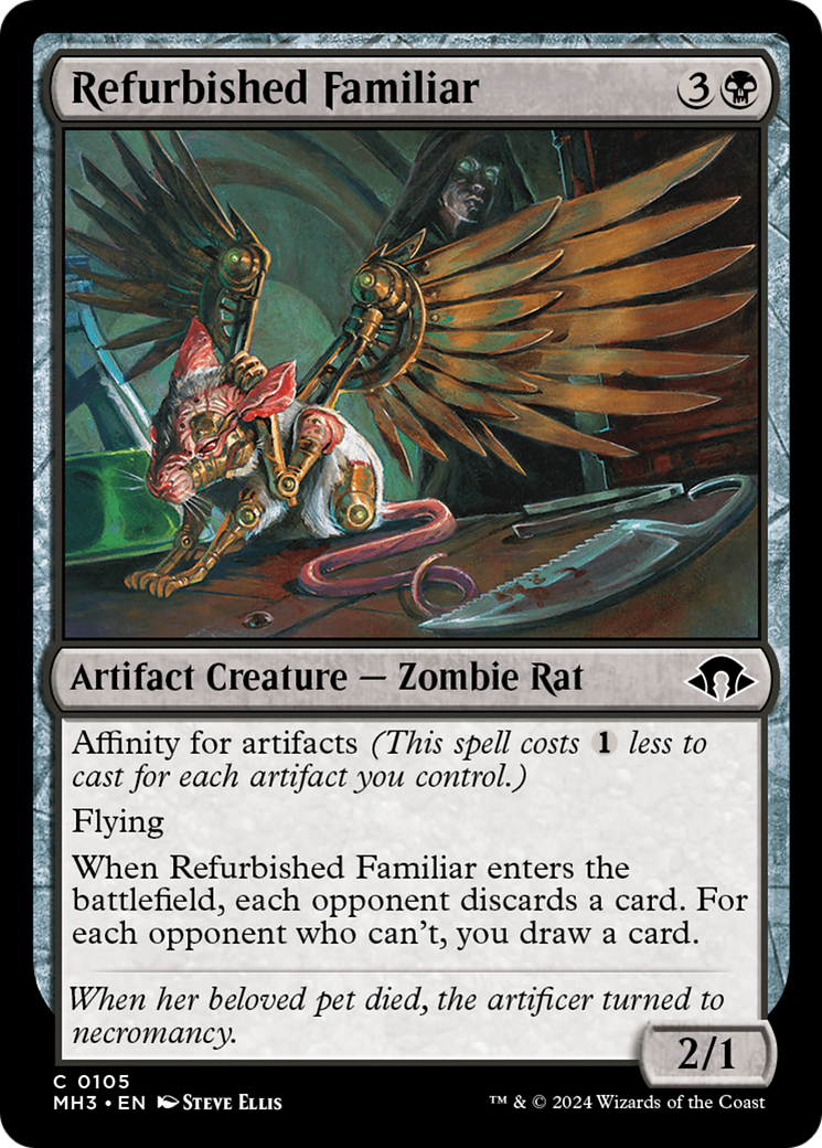 Refurbished Familiar Card Image