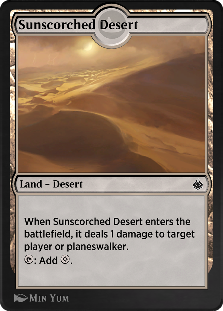 Sunscorched Desert Card Image