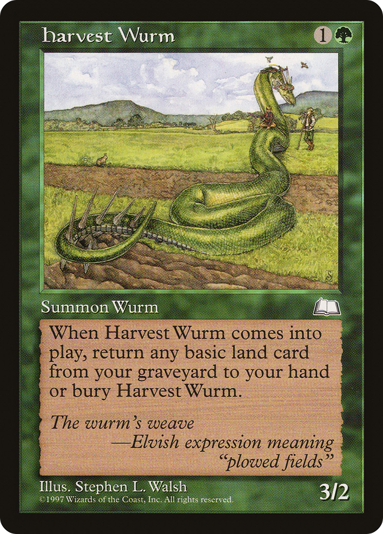 Harvest Wurm Card Image