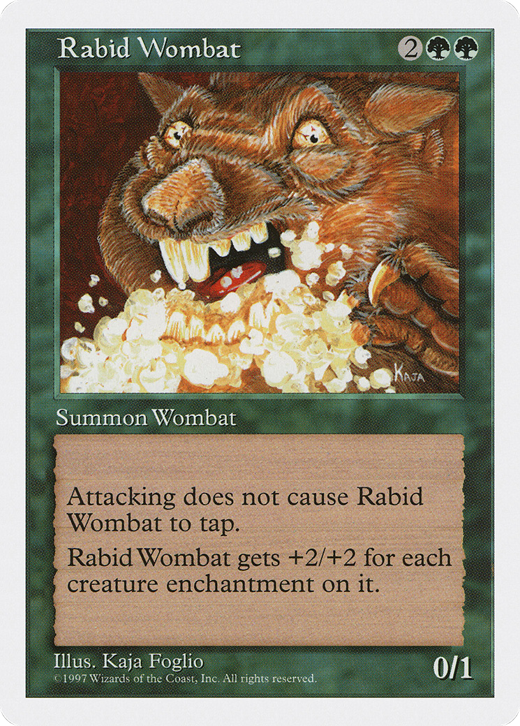 Rabid Wombat Card Image