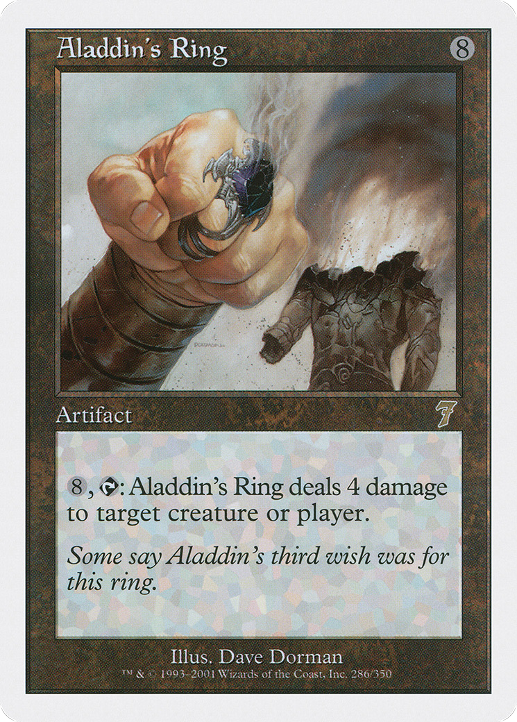 Aladdin's Ring Card Image