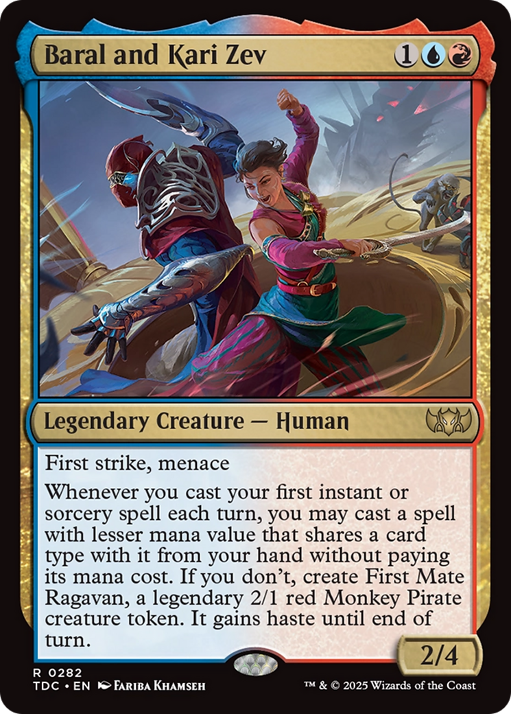 Baral and Kari Zev Card Image