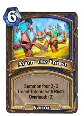 Alarm the Forest Card Image