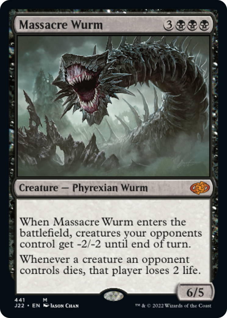 Massacre Wurm Card Image