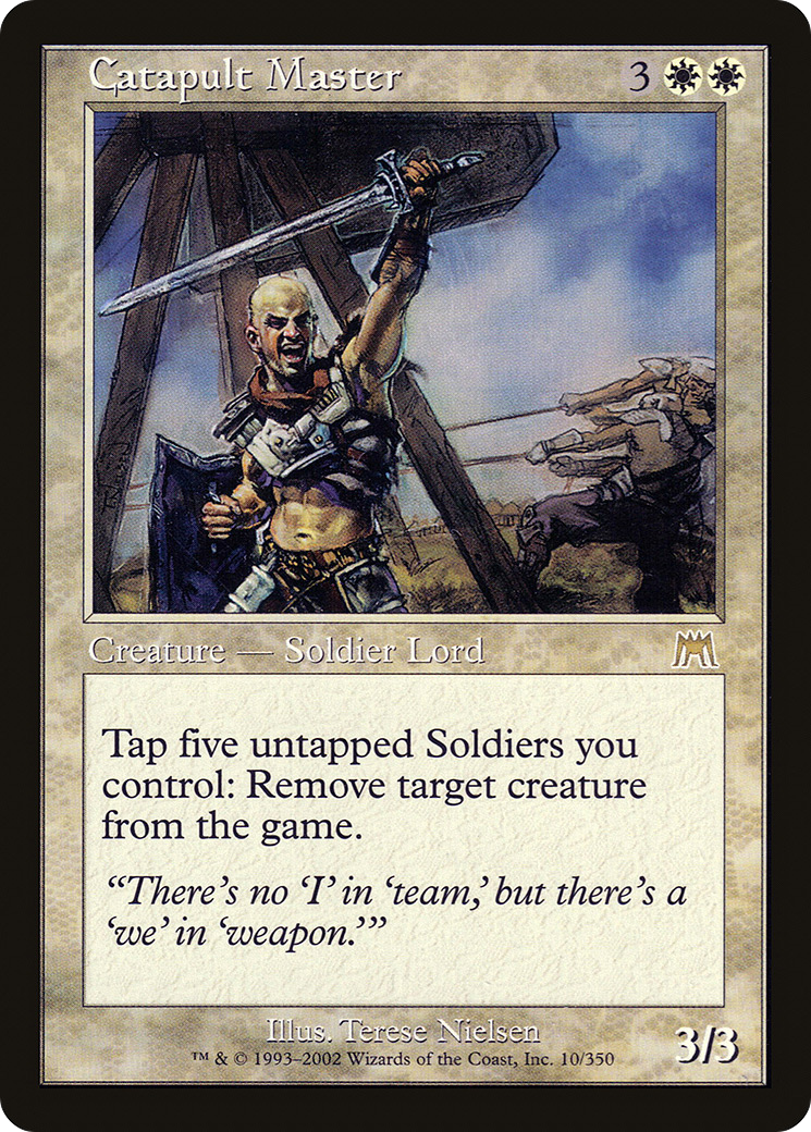 Catapult Master Card Image