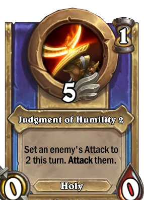 Judgment of Humility 2 Card Image