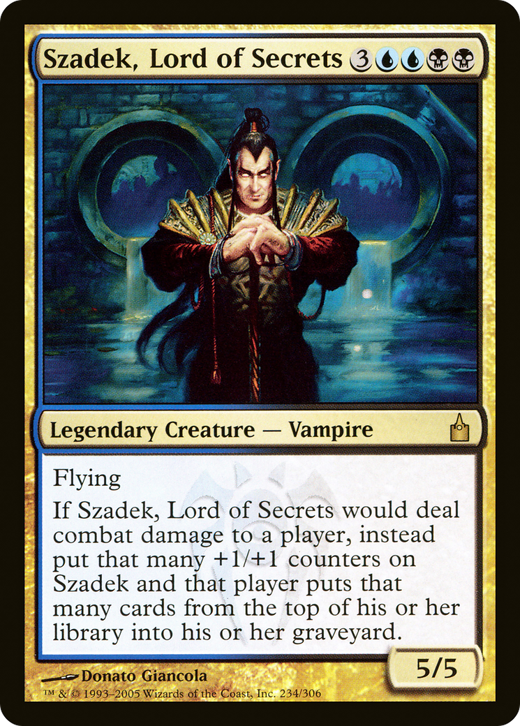 Szadek, Lord of Secrets Card Image